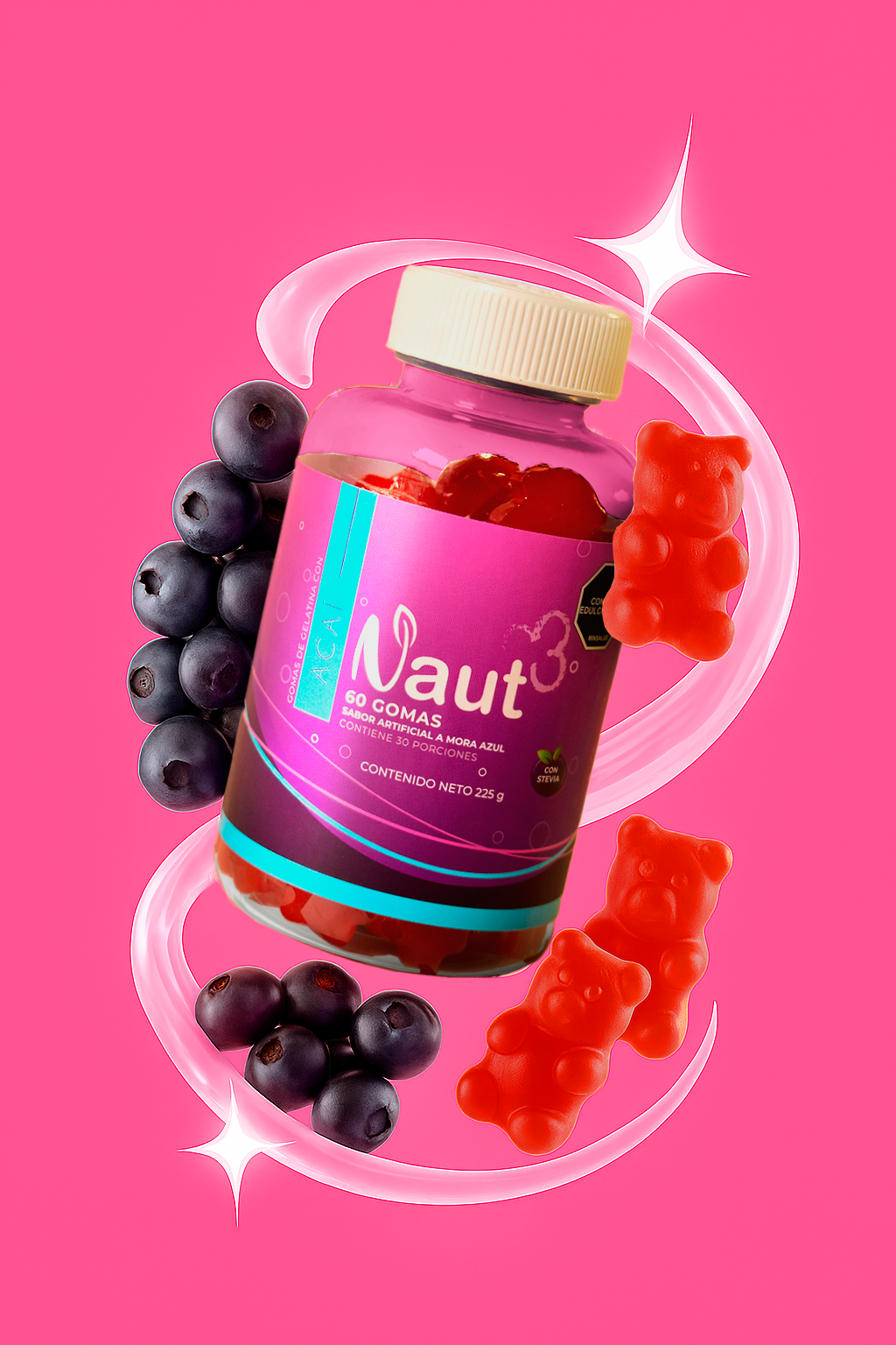 NAUT®  | GOMITAS ANTIOXIDANTES
