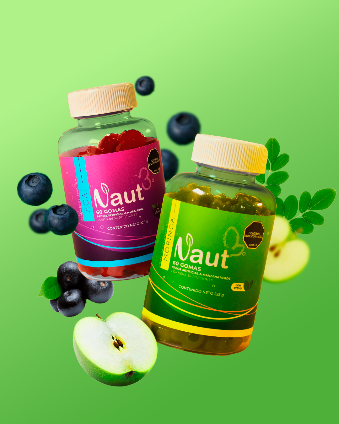 NAUT®  | GOMITAS ANTIOXIDANTES