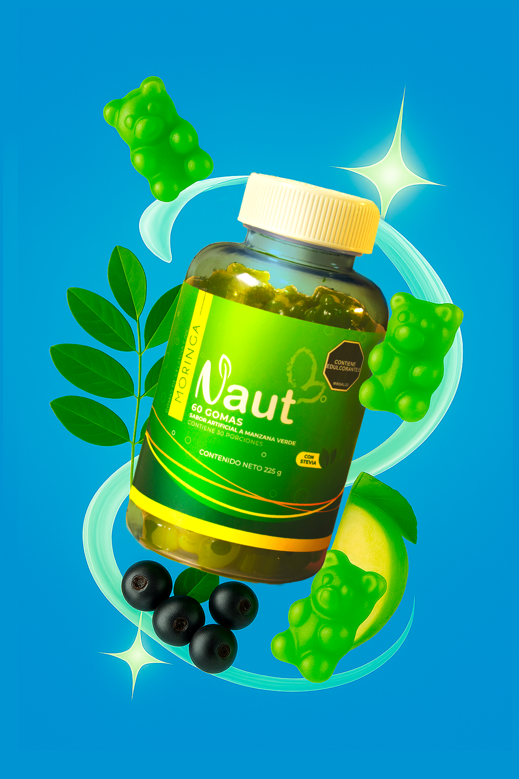NAUT®  | GOMITAS ANTIOXIDANTES