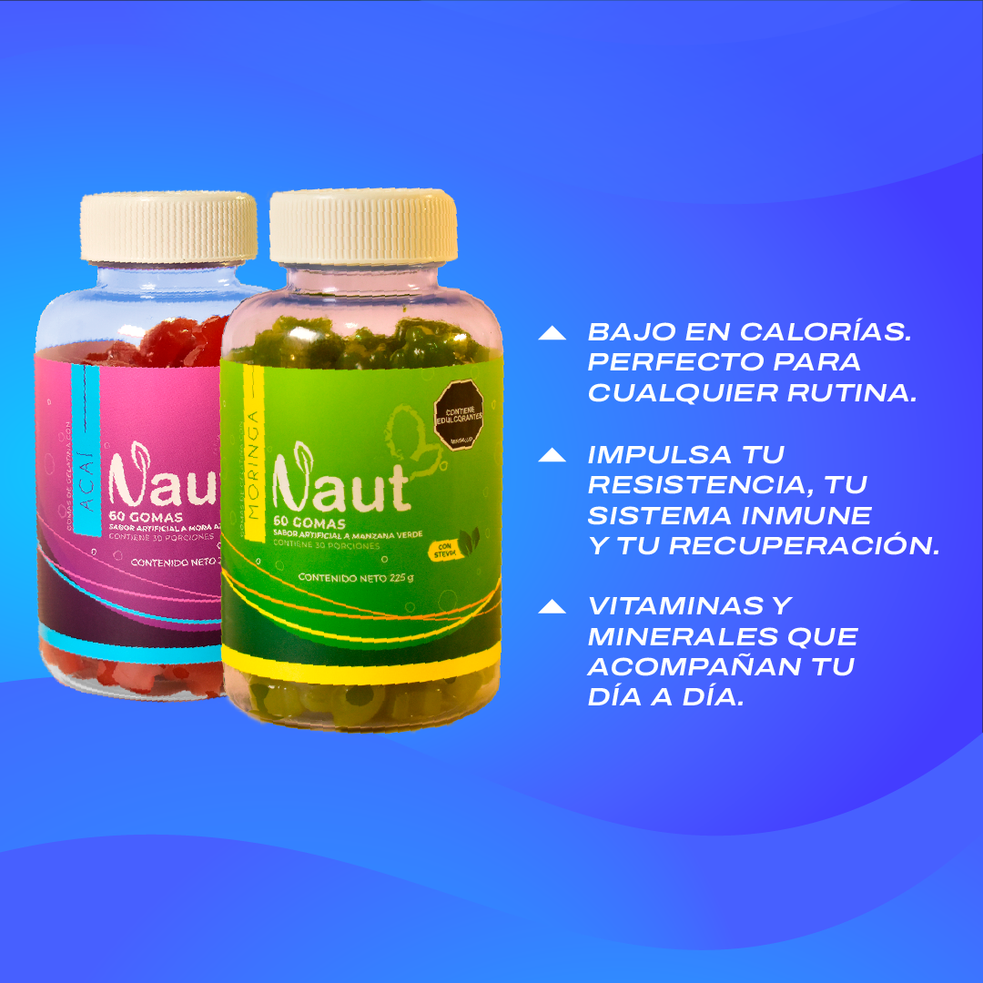 NAUT®  | GOMITAS ANTIOXIDANTES