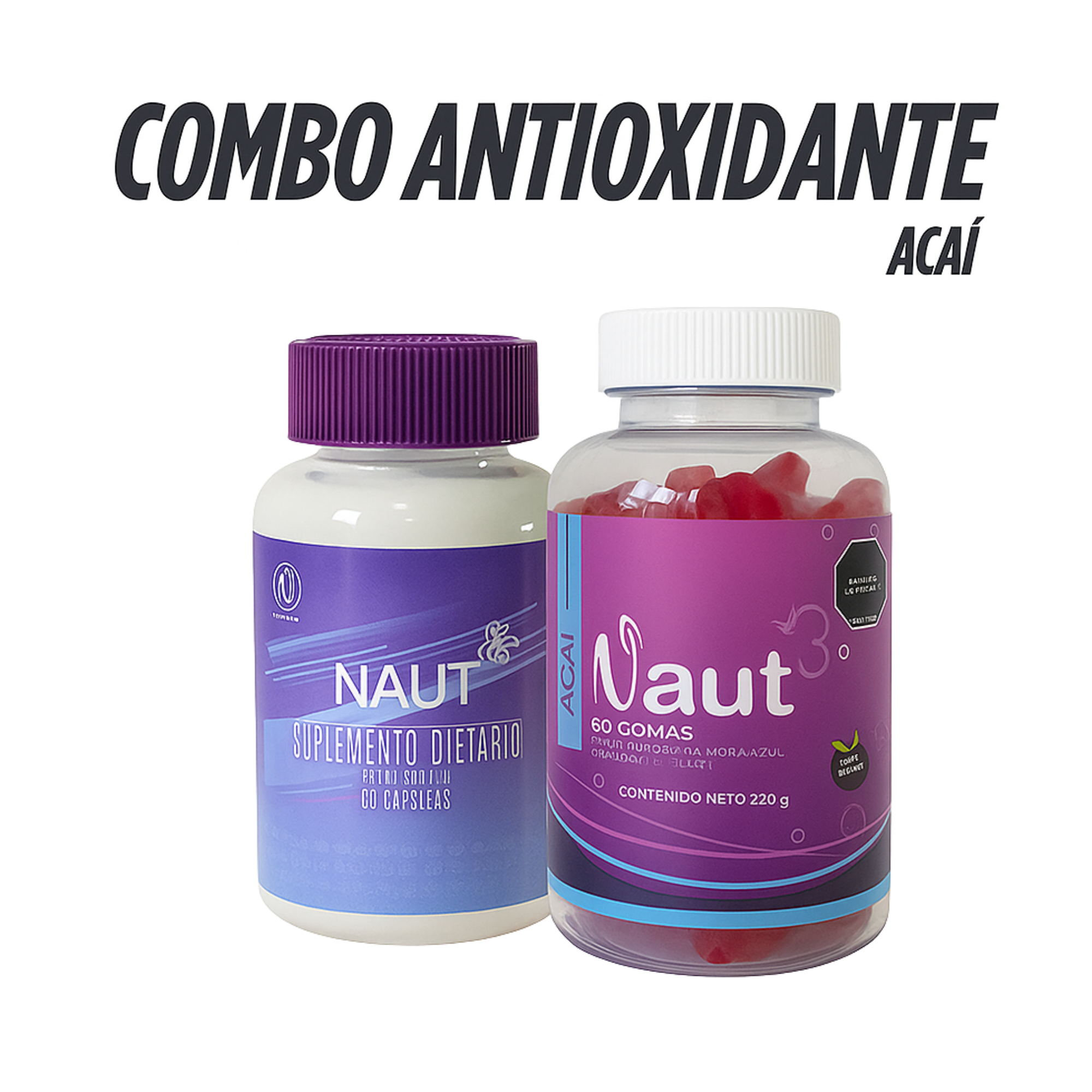 NAUT®  | COMBO ANTIOXIDANTE (AÇAÍ)