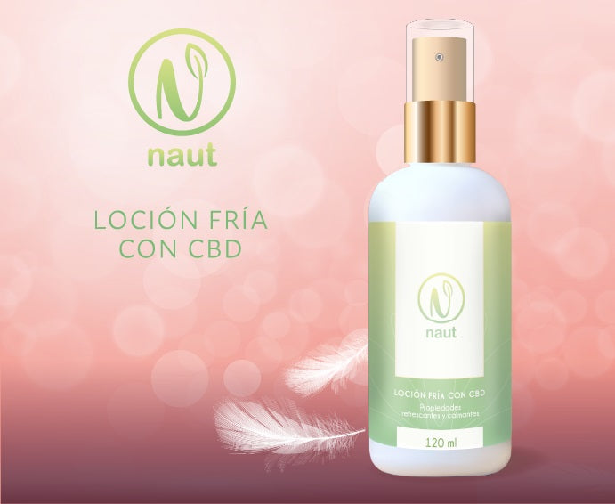 NAUT® | LOCIÓN FRÍA DE CBD - RELAJANTE MUSCULAR